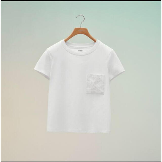 HERMES 2022ss 刺繍ポケット　Tシャツ34