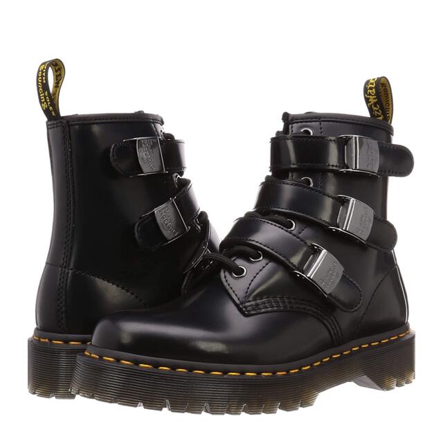 ください Dr.Martens 8ホール ブーツ BLACKの通販 by りり|ドクター