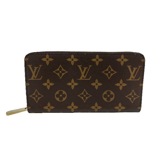 未使用品！LV【ルイ ヴィトン】M42616 モノグラム ジッピ―ウォレット