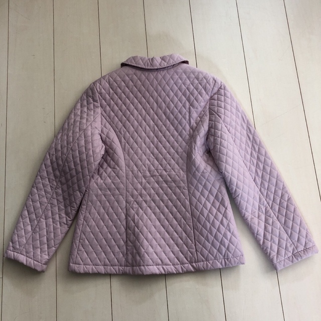 BURBERRY(バーバリー)のバーバリー女児ショートコート キッズ/ベビー/マタニティのキッズ服女の子用(90cm~)(ジャケット/上着)の商品写真