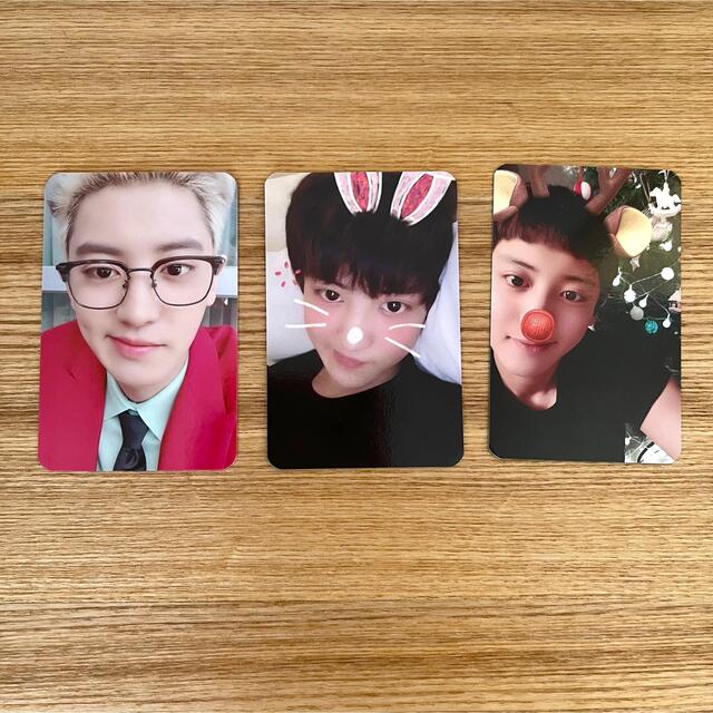 最新情報 EXO チャニョル whatalife キノ トレカ カード グッズ