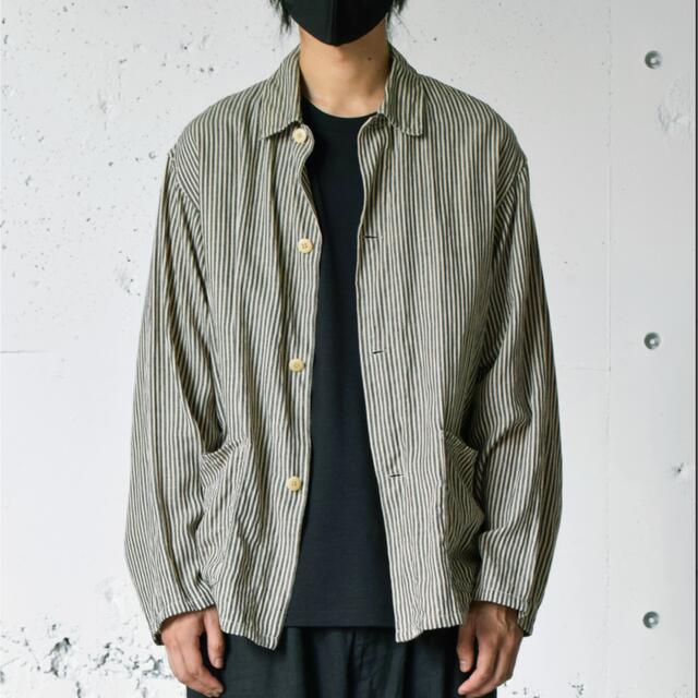 COMOLI ストライプ ブルゾン size3