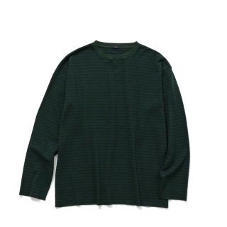 ヤエカ(YAECA)の最終価格　LENO LONG SLEEVE BORDER T-SHIRT(Tシャツ(長袖/七分))