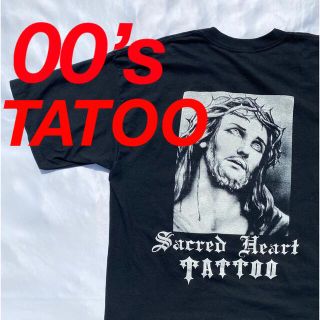 アートヴィンテージ(ART VINTAGE)の00s TATTOO Tシャツ キリスト　ヴィンテージ　ビンテージ　古着(Tシャツ/カットソー(半袖/袖なし))