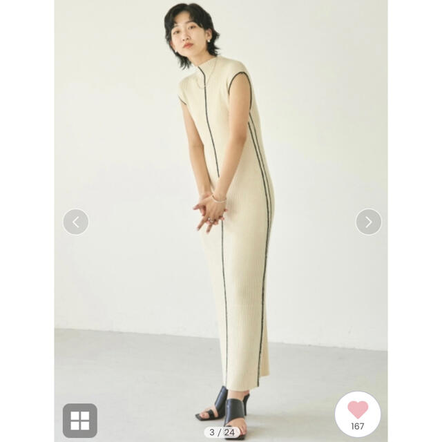 開店記念セール トゥデイフル Stitch Knit Dress eu-agencies.net
