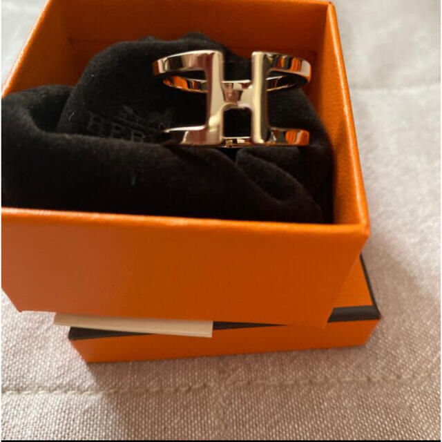 HERMES スカーフリング H・アン・ロン 新品未使用