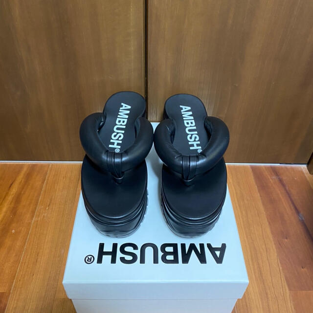 AMBUSH(アンブッシュ)のAMBUSH アンブッシュ GETA SANDALS 下駄 ゲタ サンダル 厚底 メンズの靴/シューズ(サンダル)の商品写真