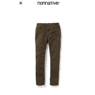 ノンネイティブ(nonnative)のnonnative DWELLER JEANS DROPPED FIT オリーブ(デニム/ジーンズ)