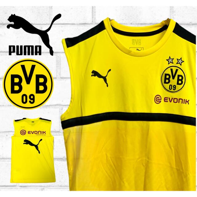 PUMA(プーマ)のPUMA Borussia Dortmund ドルトムント ノースリーブ 香川 スポーツ/アウトドアのサッカー/フットサル(ウェア)の商品写真