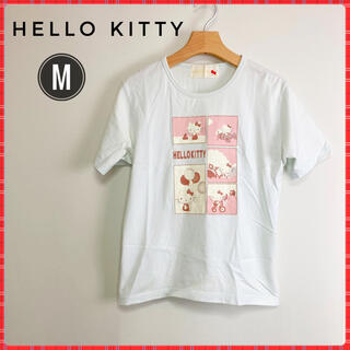 サンリオ(サンリオ)のHello Kitty レディース　ガールズ　サンリオ　Tシャツ　Mサイズ(Tシャツ(半袖/袖なし))