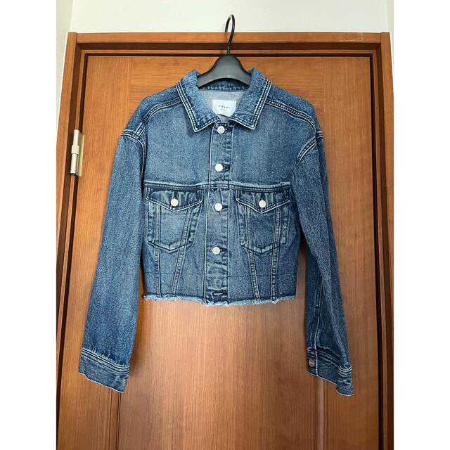 Ameri VINTAGE(アメリヴィンテージ)のAmeri 4WAY DENIM DRESS COAT レディースのジャケット/アウター(Gジャン/デニムジャケット)の商品写真