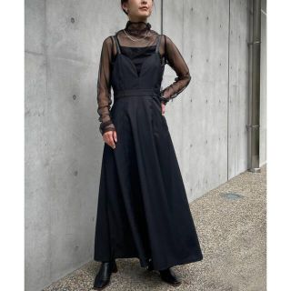 アメリヴィンテージ(Ameri VINTAGE)の【&g’aime】アンジェム バックシャン キャミ ロングワンピース(ロングワンピース/マキシワンピース)