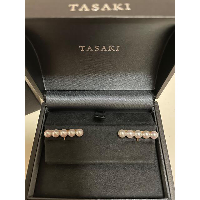 本物★直営店購入★TASAKIタサキ バランス プラス イヤリング ピアス YG