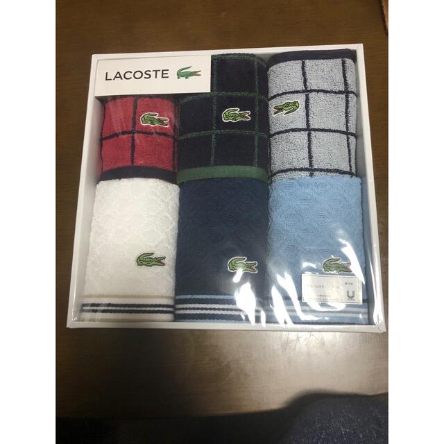 LACOSTE(ラコステ)のラコステ　ハンドタオル インテリア/住まい/日用品の日用品/生活雑貨/旅行(タオル/バス用品)の商品写真