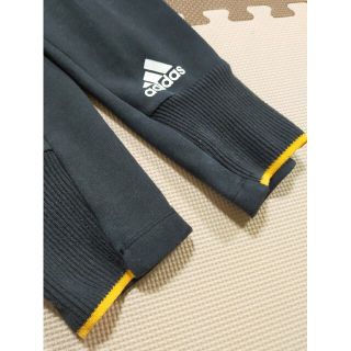 アディダス(adidas)の☆AJP-413  アディダス ジャージパンツ 黒 サイズ O(トレーニング用品)