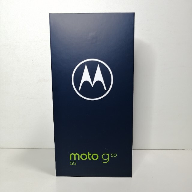 新品 モトローラ moto g50 5G　メテオグレイ　SIMフリー