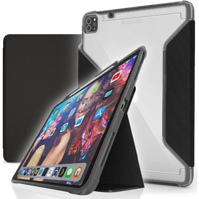 スマホ/家電/カメラ11インチ iPad Proタブレットケース マグネット式ケース スタンド機能