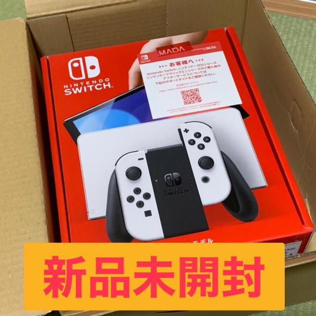 Nintendo Switch(ニンテンドースイッチ)のswitch 有機EL エンタメ/ホビーのゲームソフト/ゲーム機本体(家庭用ゲーム機本体)の商品写真