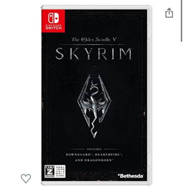2023年新作入荷テレビゲームSkyrim スカイリム switch版 EoZOBOz56z
