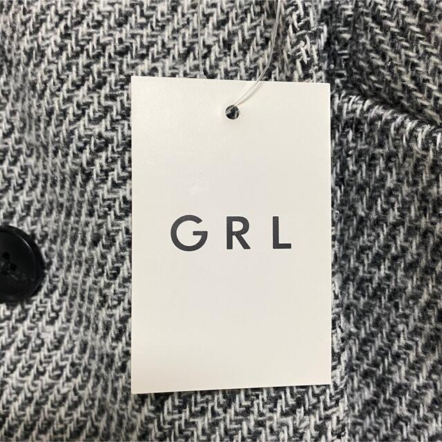 GRL(グレイル)の【GRL】未使用 グレイル ツイード テイラード ジャケット レディースのジャケット/アウター(テーラードジャケット)の商品写真