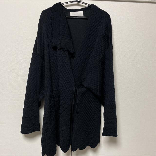 Sacallop cut knitted jacket 2