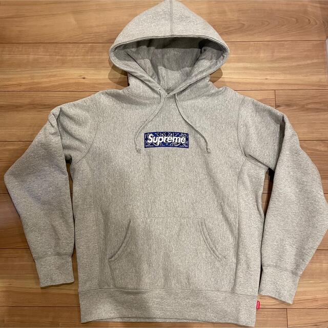 購入先はスニダンと聞いていますSupreme Bandana Box Logo Hooded