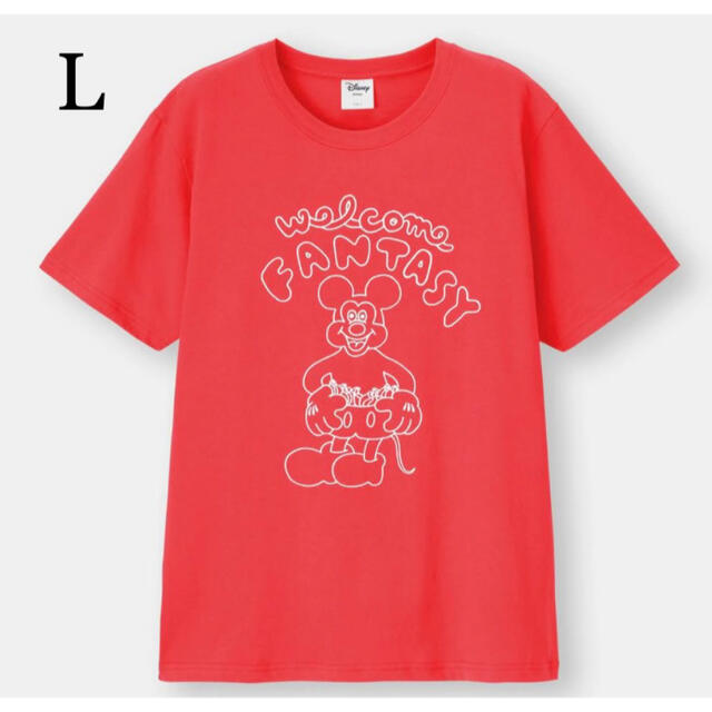 GU(ジーユー)のグラフィックTシャツ　Disney メンズのトップス(Tシャツ/カットソー(半袖/袖なし))の商品写真