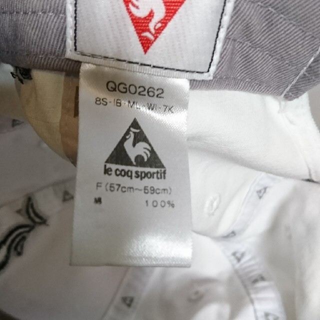 le coq sportif(ルコックスポルティフ)のルコック ゴルフキャップ メンズの帽子(キャップ)の商品写真