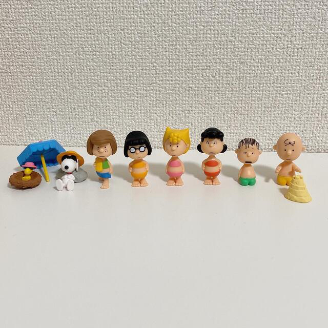 PEANUTS(ピーナッツ)の（8種コンプ）夏　ピーナッツ　スヌーピー　ならぶんです2  エンタメ/ホビーのおもちゃ/ぬいぐるみ(キャラクターグッズ)の商品写真