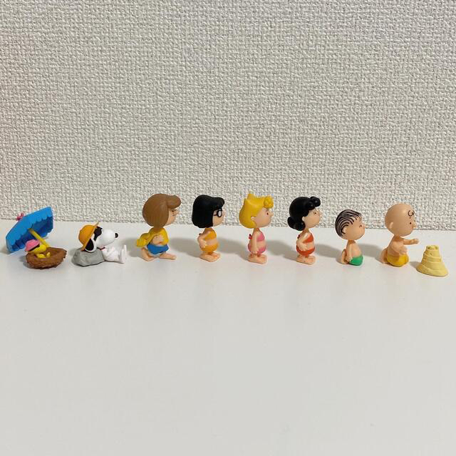 PEANUTS(ピーナッツ)の（8種コンプ）夏　ピーナッツ　スヌーピー　ならぶんです2  エンタメ/ホビーのおもちゃ/ぬいぐるみ(キャラクターグッズ)の商品写真