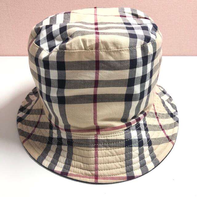 BURBERRY(バーバリー)のBurberry London バーバリーロンドン　ノバチェック　ハット　レア レディースのファッション小物(その他)の商品写真