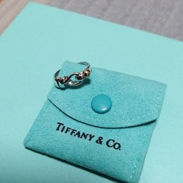 Tiffany & Co.(ティファニー)のティファニー K18コンビフック&アイリング レディースのアクセサリー(リング(指輪))の商品写真