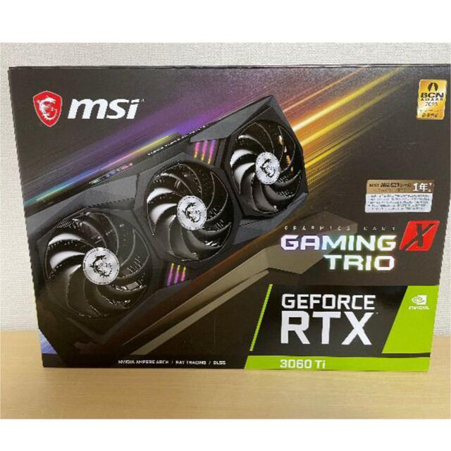 【美品】 MSI RTX3060Ti GAMING X TRIO