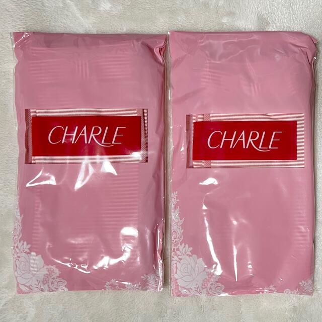 シャルレ(シャルレ)の《なつみ様専用》シャルレ　2枚組アームカバー　M〜L ピンク レディースのファッション小物(手袋)の商品写真