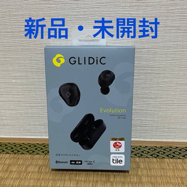 Softbank(ソフトバンク)のGLIDiC Sound Air TW-7000 新品未開封 スマホ/家電/カメラのオーディオ機器(ヘッドフォン/イヤフォン)の商品写真