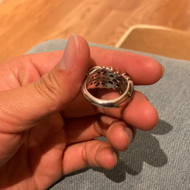 CHROME HEARTS クロムハーツ K&Tリング シルバーリング シルバー 19号