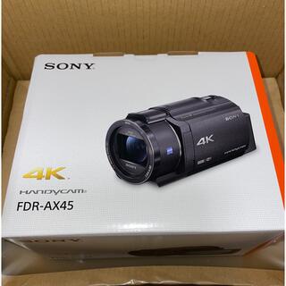 ソニー(SONY)のSONY デジタル4Kビデオカメラ FDR-AX45 ブラック (ビデオカメラ)