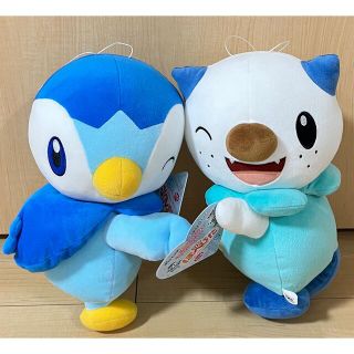 ポケットモンスター ほぺぴた でっかいぬいぐるみ～ポッチャマ・ミジュマル～(ぬいぐるみ)