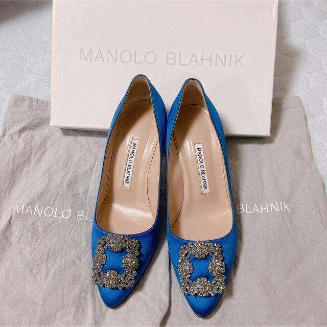MANOLO BLAHNIK - 超美品 裏張り済み マノロブラニク♡ハンギシ