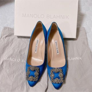 MANOLO BLAHNIK - 裏張り済み マノロブラニク♡ハンギシ ロイヤル