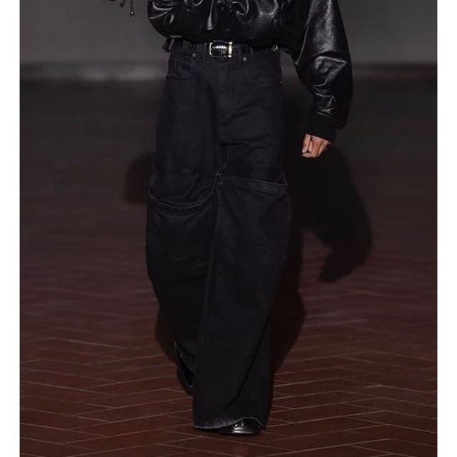 Balenciaga(バレンシアガ)のY/Project 19ss buggy cargo pants black S メンズのパンツ(ワークパンツ/カーゴパンツ)の商品写真