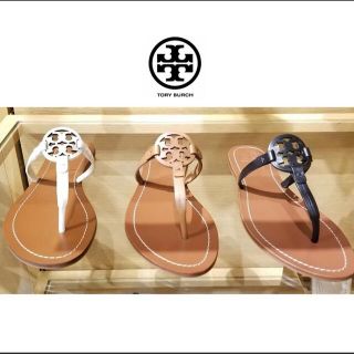 トリーバーチ(Tory Burch)の8/31まで‼︎ TORYBURCH トリーバーチ　サンダル　ホワイト　完売品(サンダル)