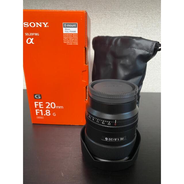 上品】 - SONY ほぼ未使用 SEL20F18G G F1.8 20mm FE SONY レンズ