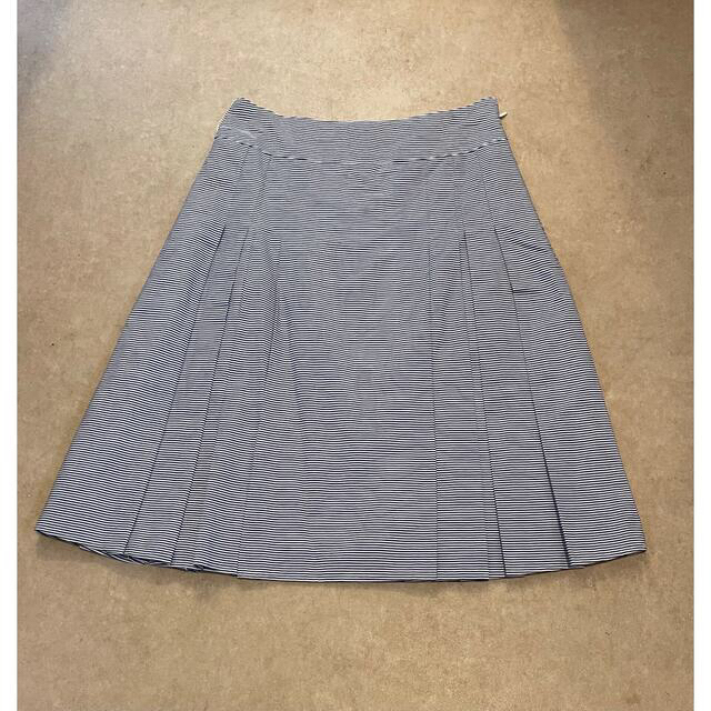 KNOW BEANS(ノービーンズ)のKNOW BEANS ストライプスカート レディースのスカート(ひざ丈スカート)の商品写真