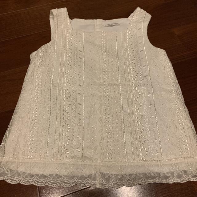 BeBe(ベベ)のbebe ノースリーブシャツ キッズ/ベビー/マタニティのキッズ服女の子用(90cm~)(ブラウス)の商品写真