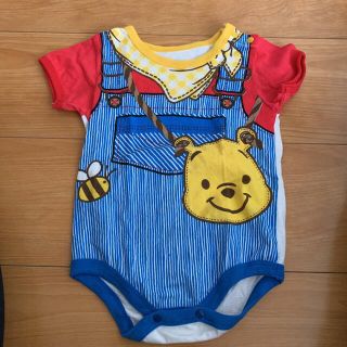 クマノプーサン(くまのプーさん)のDisney Pooh 半袖　ロンパース　80㎝&トイストーリー甚平(ロンパース)