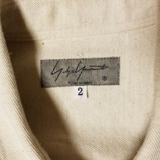 ★ヘンプ 20ss コットン×ヘンプ 段違いシャツ yohjiyamamoto