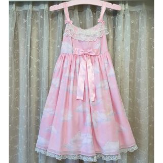 アンジェリックプリティー(Angelic Pretty)のAngelic Pretty Misty Sky JSK & オーバーニー(ひざ丈ワンピース)