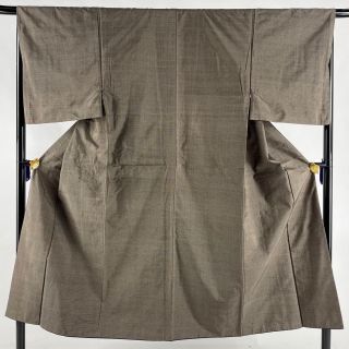 男着物 美品 優品 146cm 66cm 正絹 【中古】(着物)