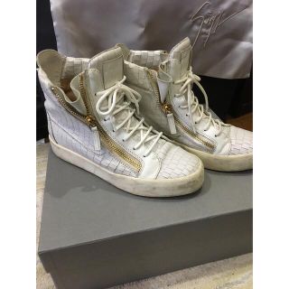 ジュゼッペザノッティ(GIUZEPPE ZANOTTI)のザノッティ　靴　ハイカット　ハイブランド(スニーカー)